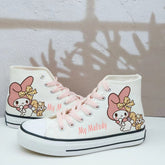 Cute Kawaii My Melody Student High Top Canvas